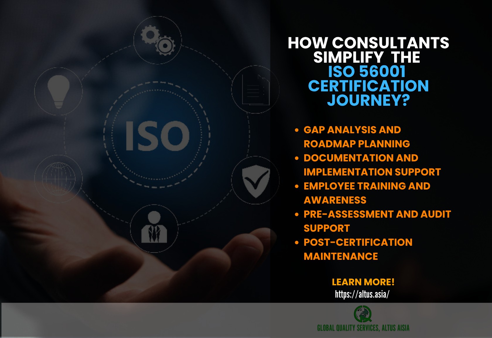 How Consultants Simplify the ISO 56001 Journey? 