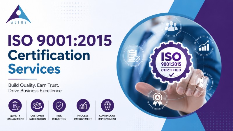 ISO 9001:2015 Certification Services